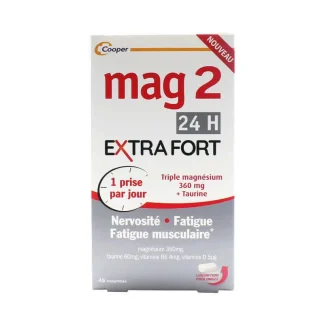 Mag 2 24H Extra Fort 45 comprimés