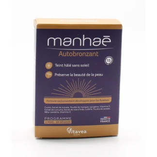 Manhaé Autobronzant 60 gélules