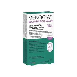 Ménocia Bouffées de chaleur 1 mois 30 gélules
