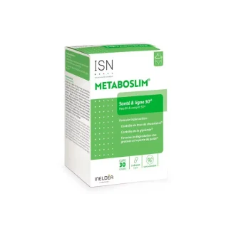 ISN Metaboslim Santé et Ligne 50+ 90 gélules végétales