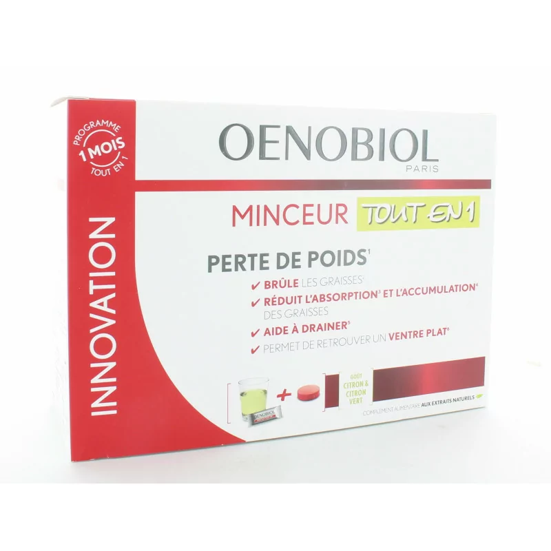Oenobiol Minceur Perte de Poids Tout-en-1