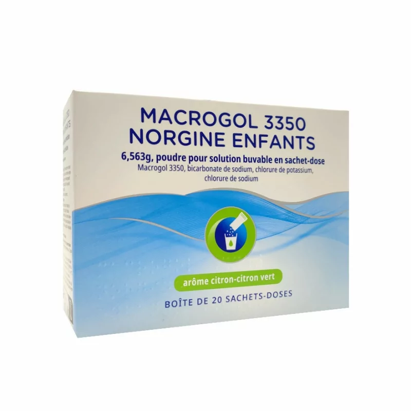 Macrogol 3350 Norgine Enfants 20 sachets-doses