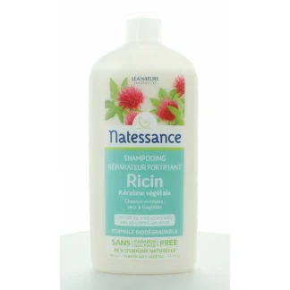Natessance Shampooing Réparateur Fortifiant Ricin 500ml