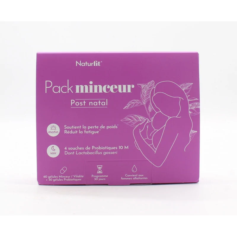 Naturfit Pack Post Natal 60 + 30 gélules