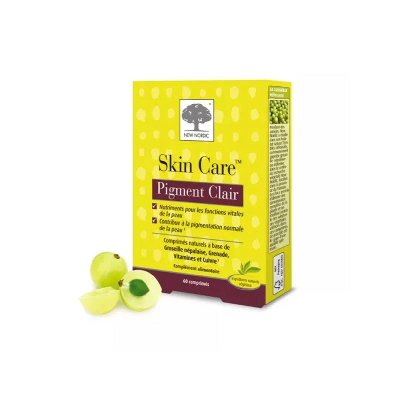 New Nordic Skin Care Pigment Clair 60 comprimés
