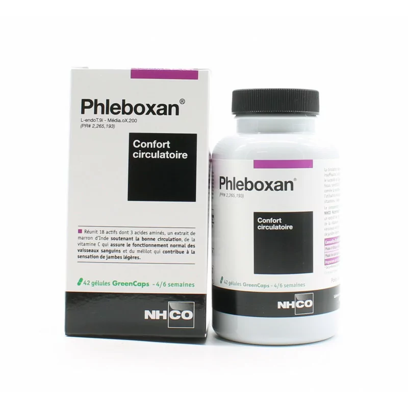 NHCO Phleboxan 42 gélules