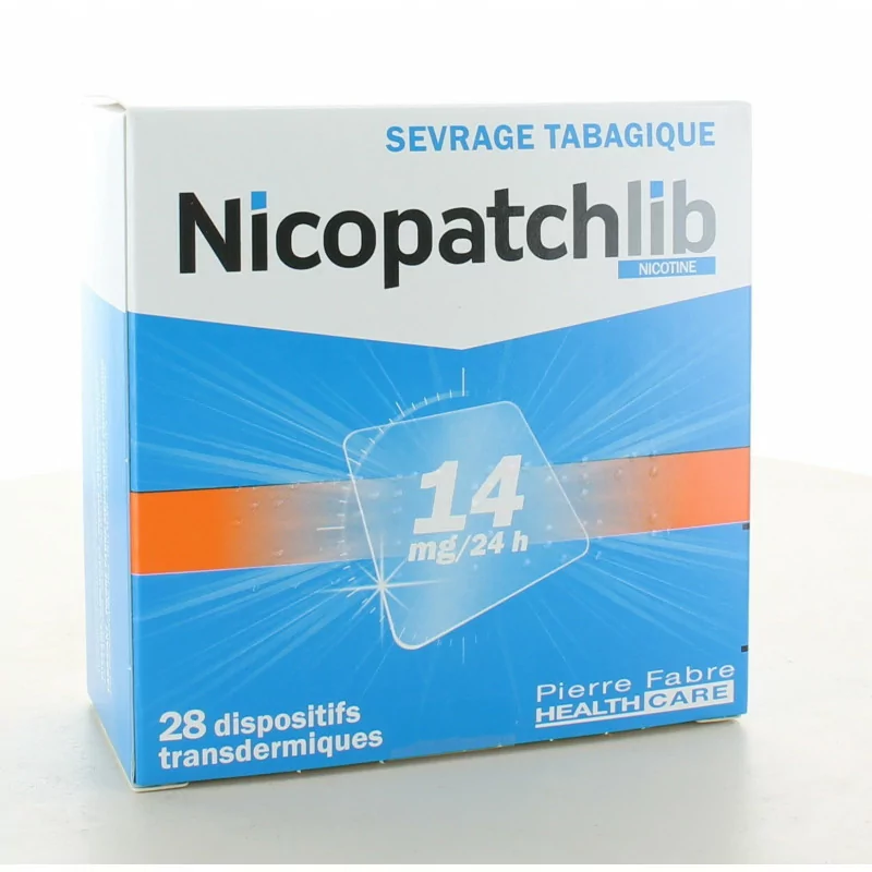 Nicopatchlib 14mg/24H 28 patchs