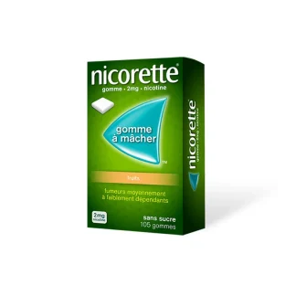 Nicorette 2mg Fruits 105 gommes