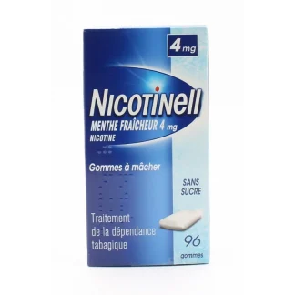 Nicotinell 4mg Menthe Fraîcheur 96 gommes