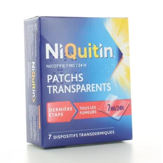 NiQuitin 7mg/24H 7 patchs