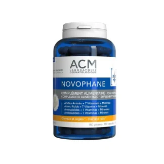 Novophane Cheveux et Ongles 3 mois 180 gélules