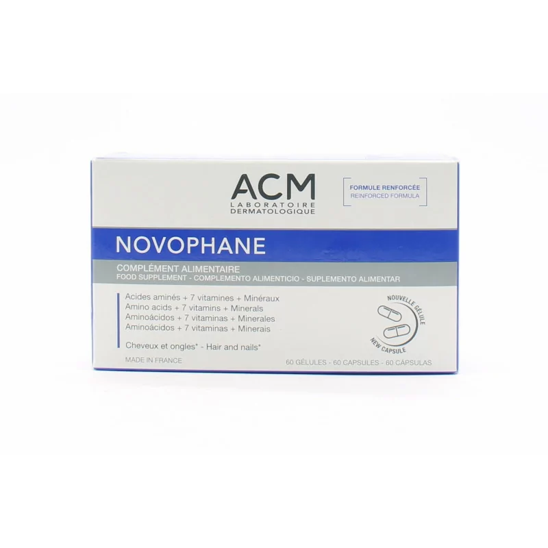 Novophane Cheveux et Ongles 60 gélules