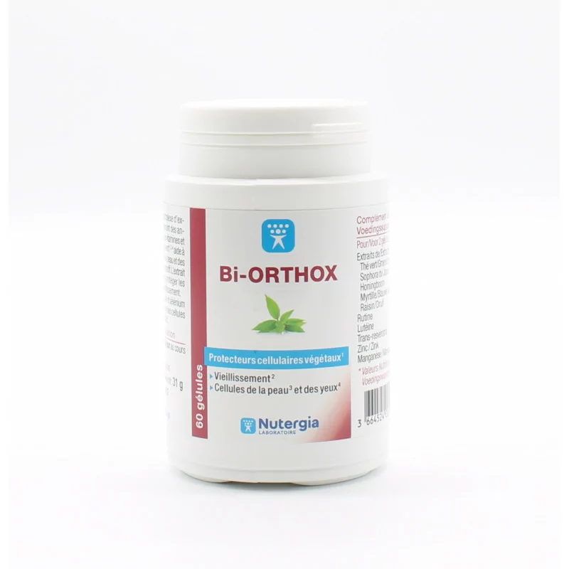 Nutergia Bi-Orthox 60 gélules