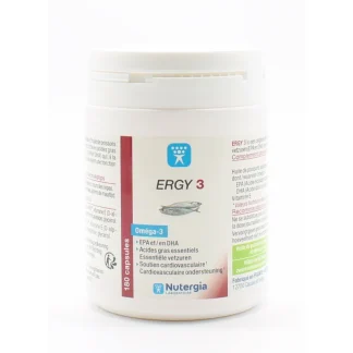 Nutergia Ergy 3 Oméga-3 180 capsules