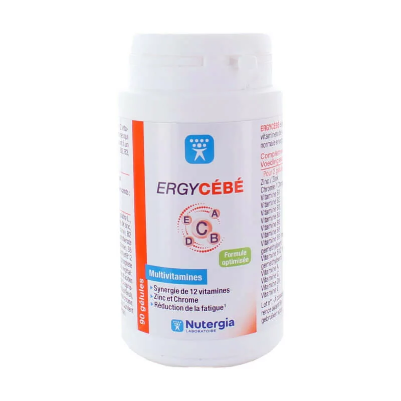 Nutergia Ergycébé 90 gélules