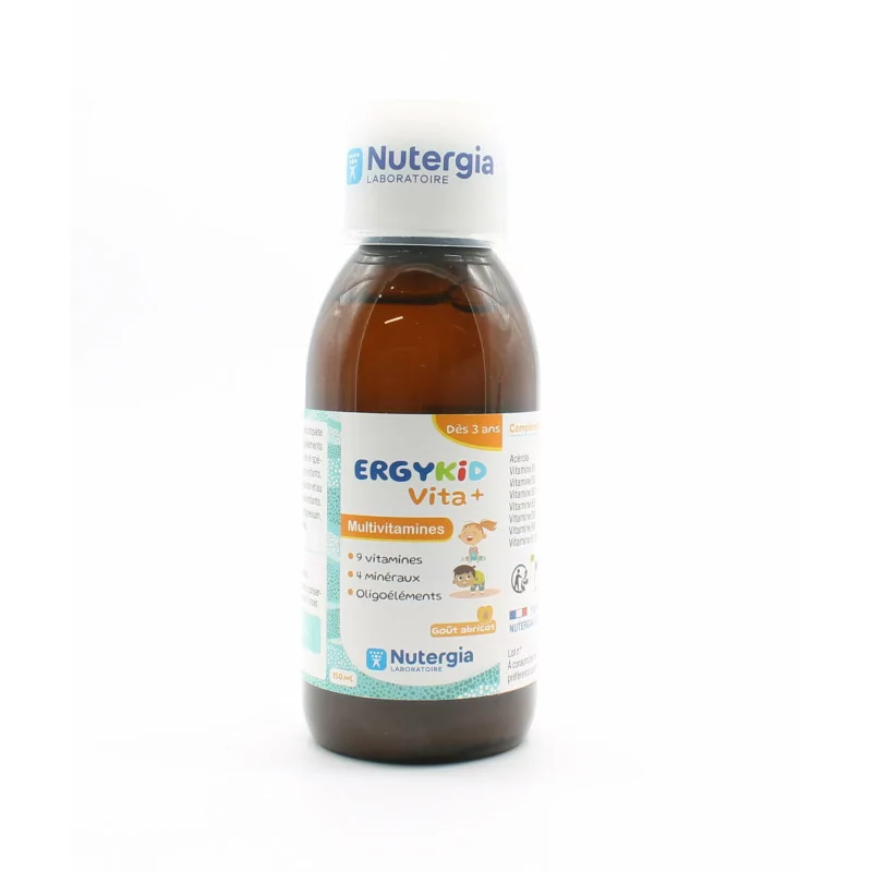 Nutergia ErgyKid Vita+ Multivitamines 150ml
