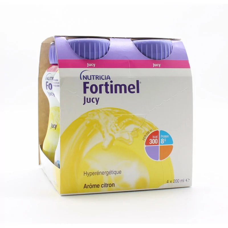 Nutricia Fortimel Jucy Arôme Citron 4X200ml
