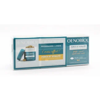 Oenobiol Force et Vitalité Cheveux Ongles 3X60 comprimés