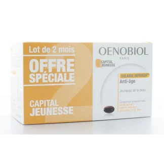 Oenobiol Solaire intensif Capital Jeunesse 2X30 capsules