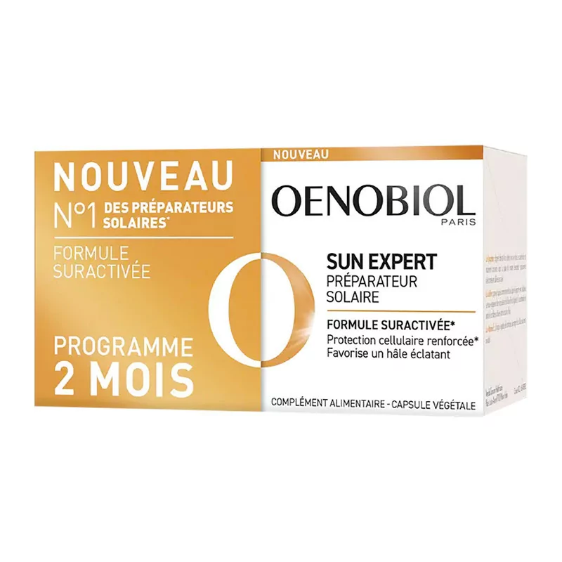 Oenobiol Sun Expert Préparateur Solaire 2X30 capsules