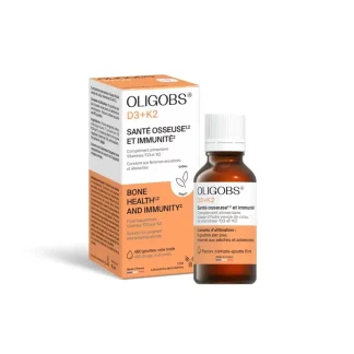 Oligobs D3+K2 Santé Osseuse et Immunité 15ml
