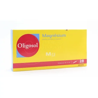 Oligosol Magnésium 28 ampoules