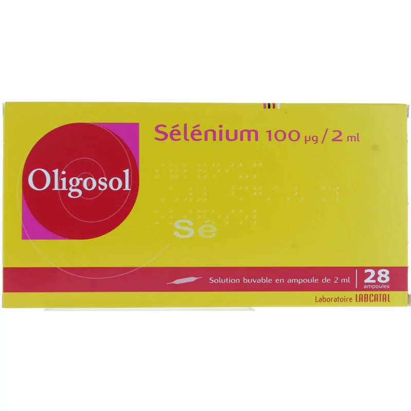 Oligosol Sélénium 2ml 28 ampoules