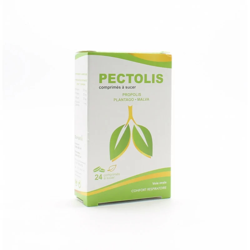 Pectolis Confort Respiratoire 24 comprimés à sucer