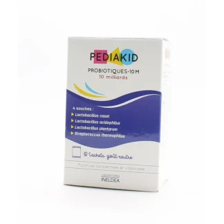 Pediakid Probiotiques-10M Goût Neutre 10 sachets