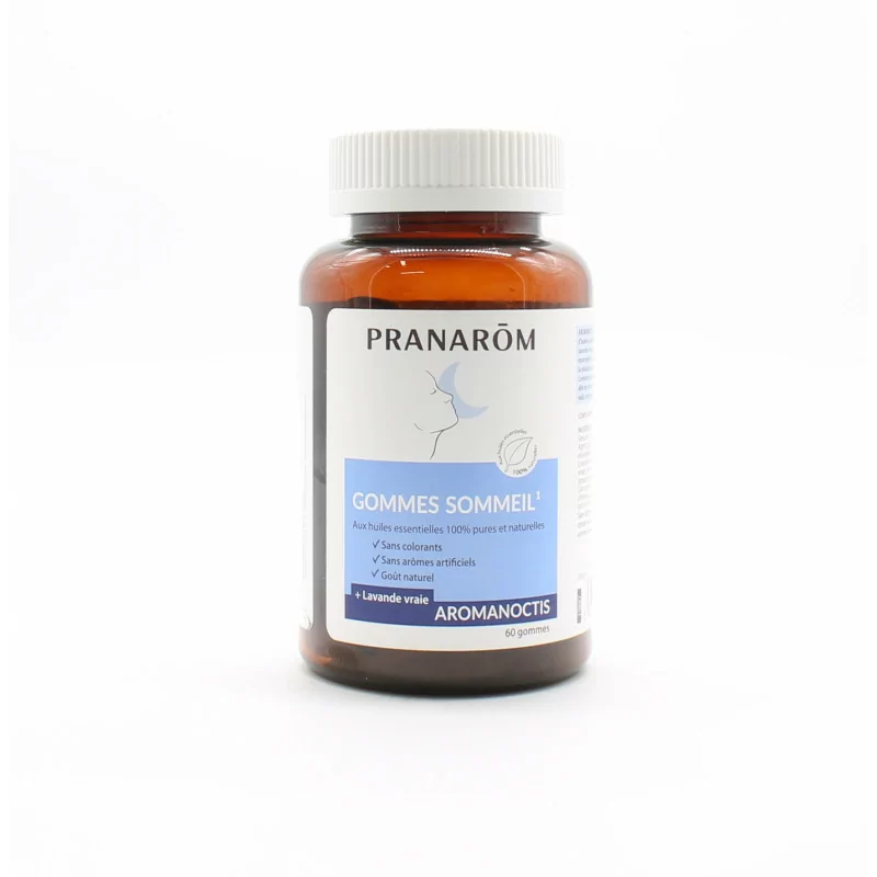 Pranarom Aromanoctis Gommes Sommeil 60 gommes