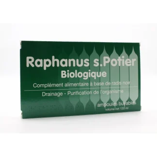 Raphanus s. Potier Biologique 12 ampoules
