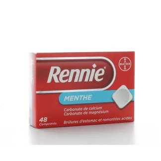 Rennie Menthe 48 comprimés