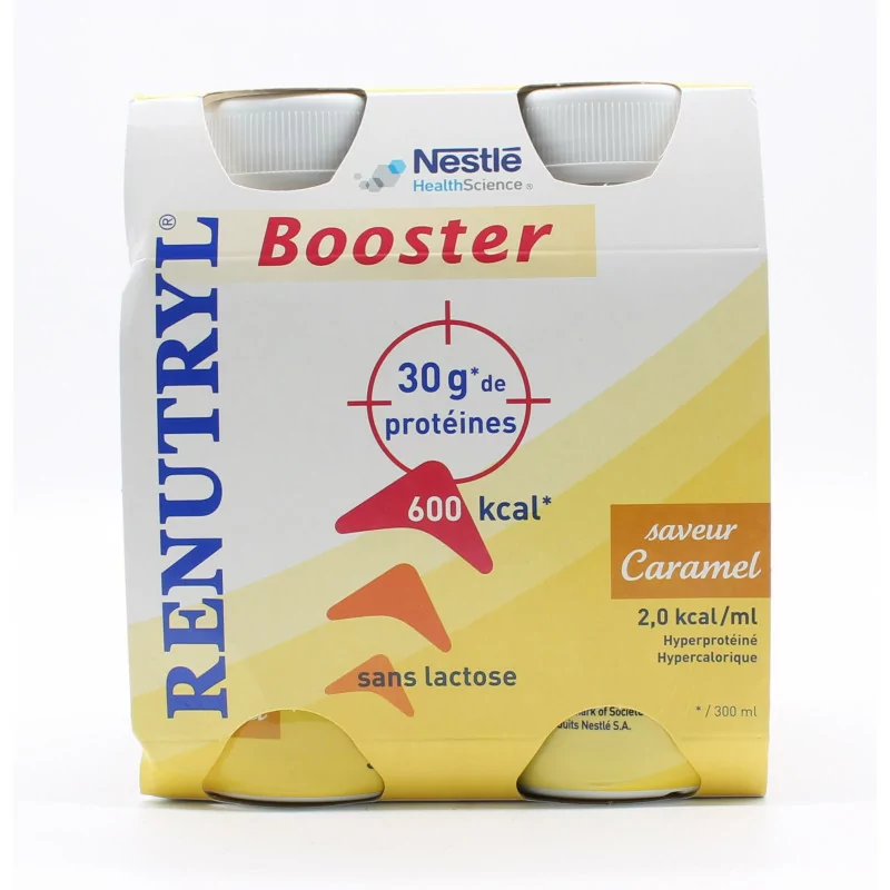 Renutryl Booster Saveur Caramel 4X300ml