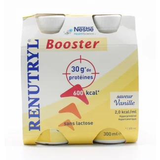 Renutryl Booster Saveur Vanille 4X300ml