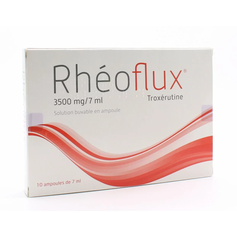 Rhéoflux 3500mg/7ml 10 ampoules
