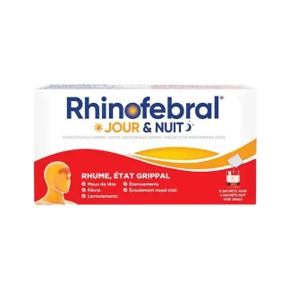 Rhinofebral Jour & Nuit 12 sachets