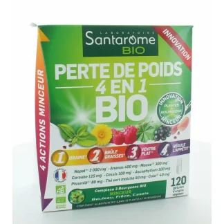 Santarome Bio Perte de Poids 4-en-1 120 gélules
