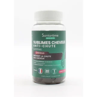 Santarome Sublimes Cheveux Anti-chute 30 gummies sans sucres