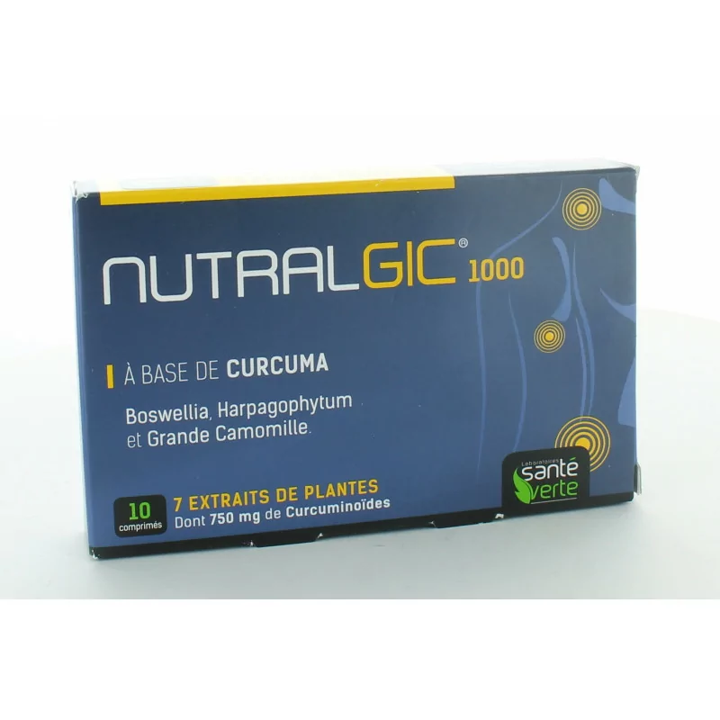 Santé Verte Nutralgic 1000 10 comprimés