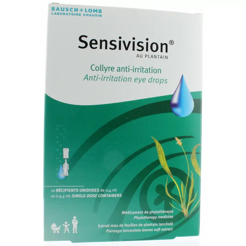 Sensivision Collyre 10 unidoses