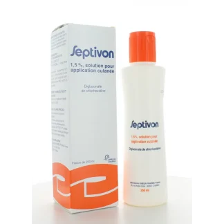 Septivon 1,5% Solution pour Application Cutanée 250ml