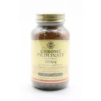 Solgar Chrome Picolinate 200µg 90 gélules