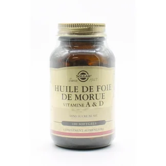 Solgar Huile de Foie de Morue 100 softgels