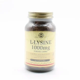 Solgar L-Lysine 1000mg 50 comprimés