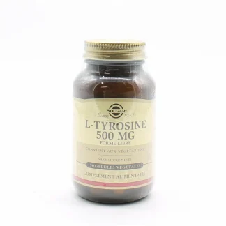 Solgar L-Tyrosine 500mg 50 gélules