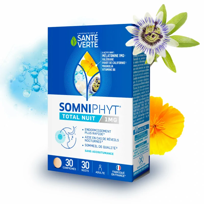 Somniphyt Total Nuit 1mg 30 comprimés