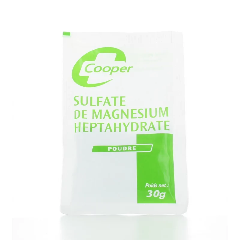 Cooper Sulfate de Magnésium Heptahydraté 30g