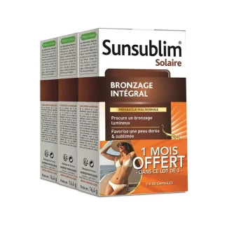 Sunsublim Bronzage Intégral 3X30 capsules