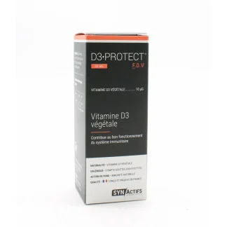SynActifs D3 Protect Vitamine D3 Végétale 20ml
