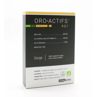 SynActifs OroActifs Bio 24 pastilles
